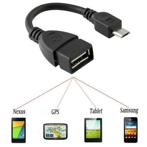 Oppo Otg Cable To Connect Mobile To Pendrive Original Stock Micro