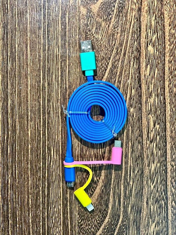 Three In One Data Cable