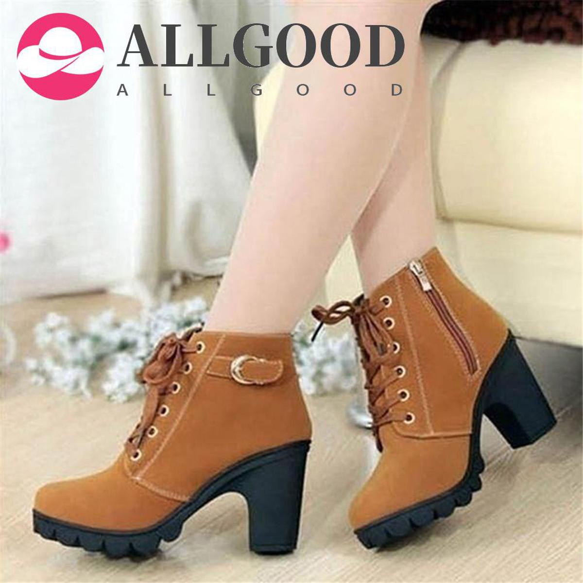 ALLGOOD】Martin Boots Ankle Boots High 