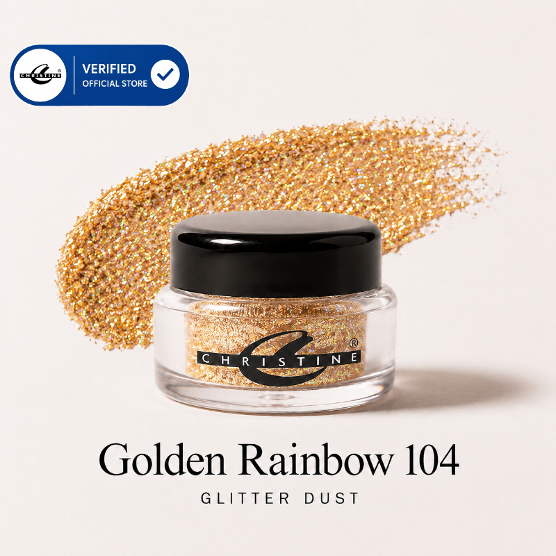 Christine Glitter Dust - Shade 104 Golden Rainbow