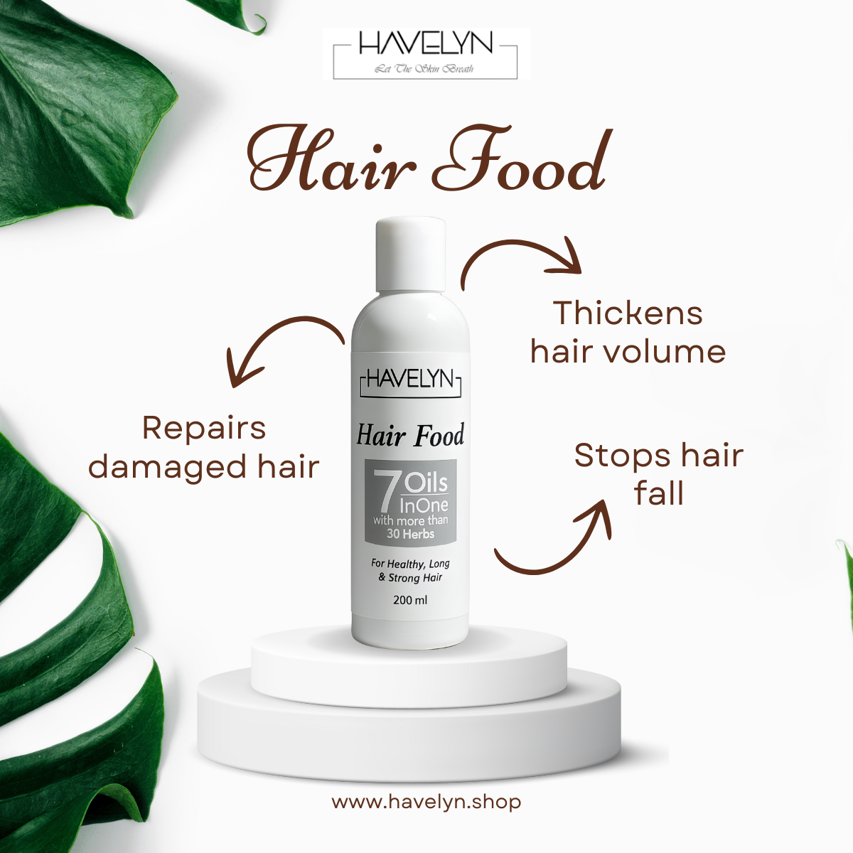 Original Hair Food Oil - Hair Food with 7 Oils and More Than 30 Herbs - Best Hair Growth Oil - Hair Oil for Hair Fall