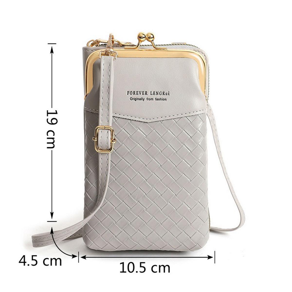 Fashion Women Purses and Handbags Ladies Small Leather Wallet for Phone Woman Mini Messenger Bags with Shoulder Strap