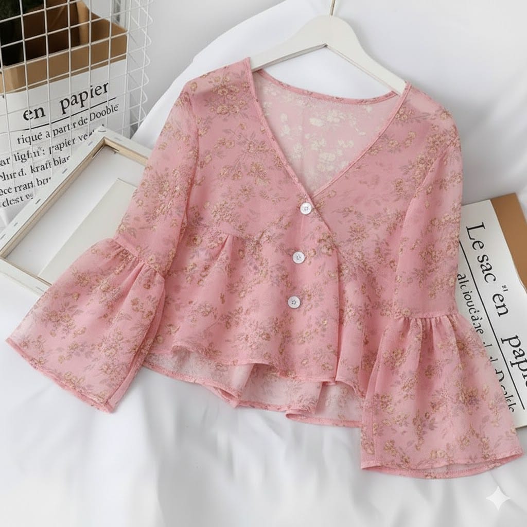 Chic & Flowy: New Women's Chiffon Tops