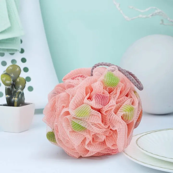 Bathing Skin Balls Shower Back loofa Sponge Bathing Balls exfoliating Body loofah Sponge Shower Bubble Body Sponge Bath Sponge Dead Skin Shower Bath loofah Bath Flower Mesh