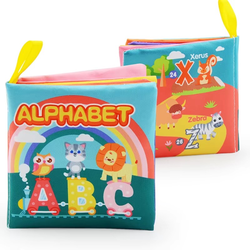 Baby Cloth Book Intelligence Development Early Learning Educational Toy Montessori for Kids Gift
