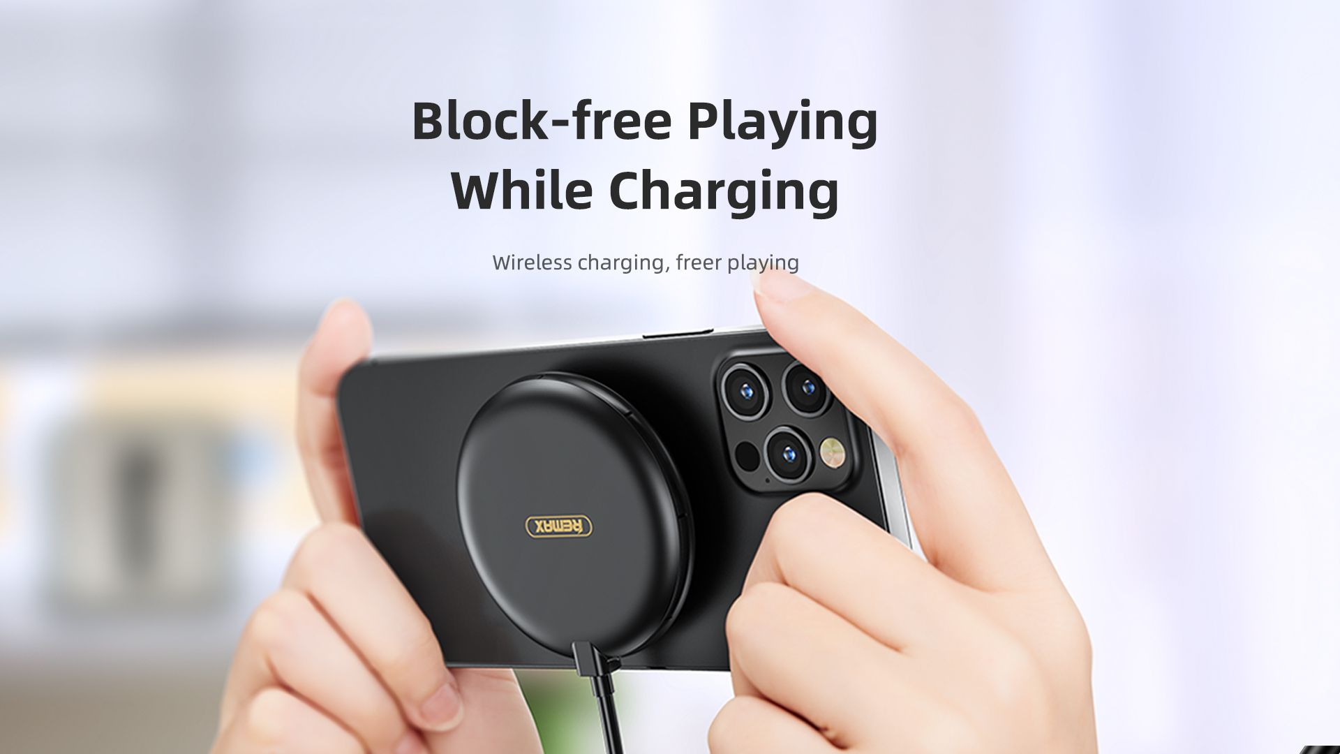 REMAX Elves Series 15W Sucked-type Wireless Charger RP-W22: Buy Online at Best Prices in Pakistan | Daraz.pk