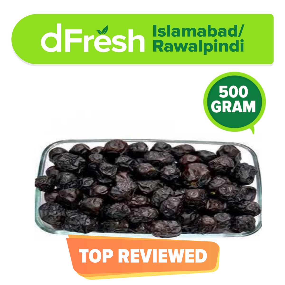 Dfresh: Premium Maazwati Dates (0.5 Kg)