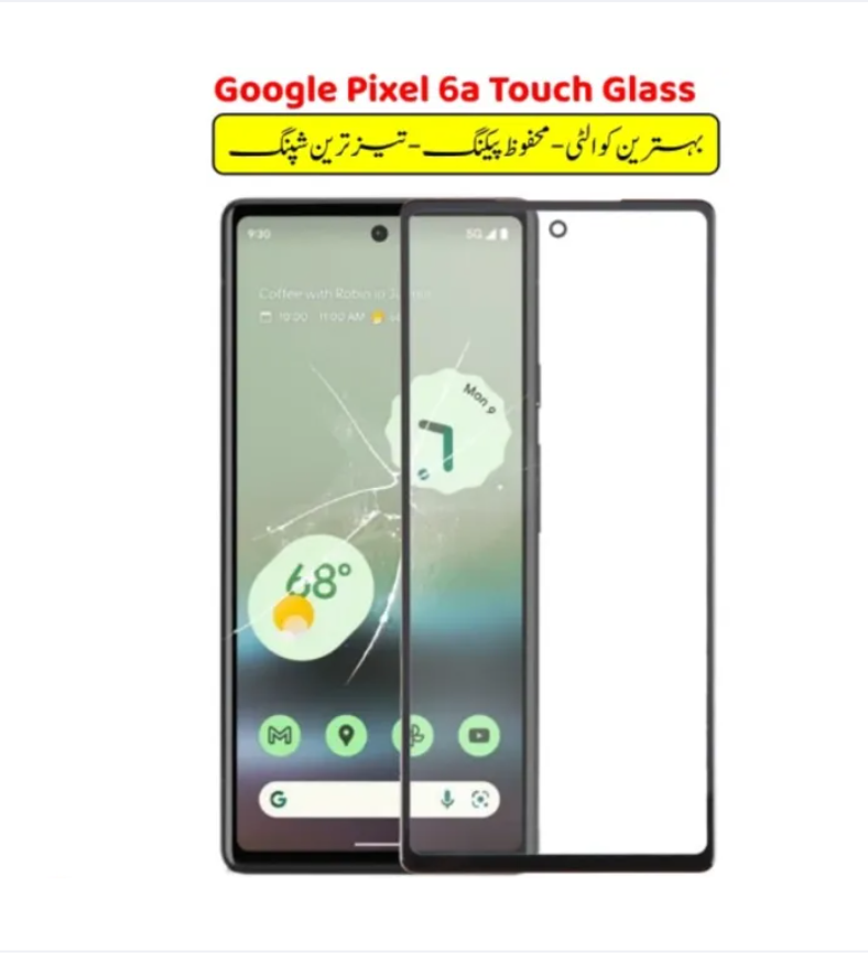 Google Pixel 6A Front Touch Glass with OCA Digitizer Replacement – Touch Screen Glass Only