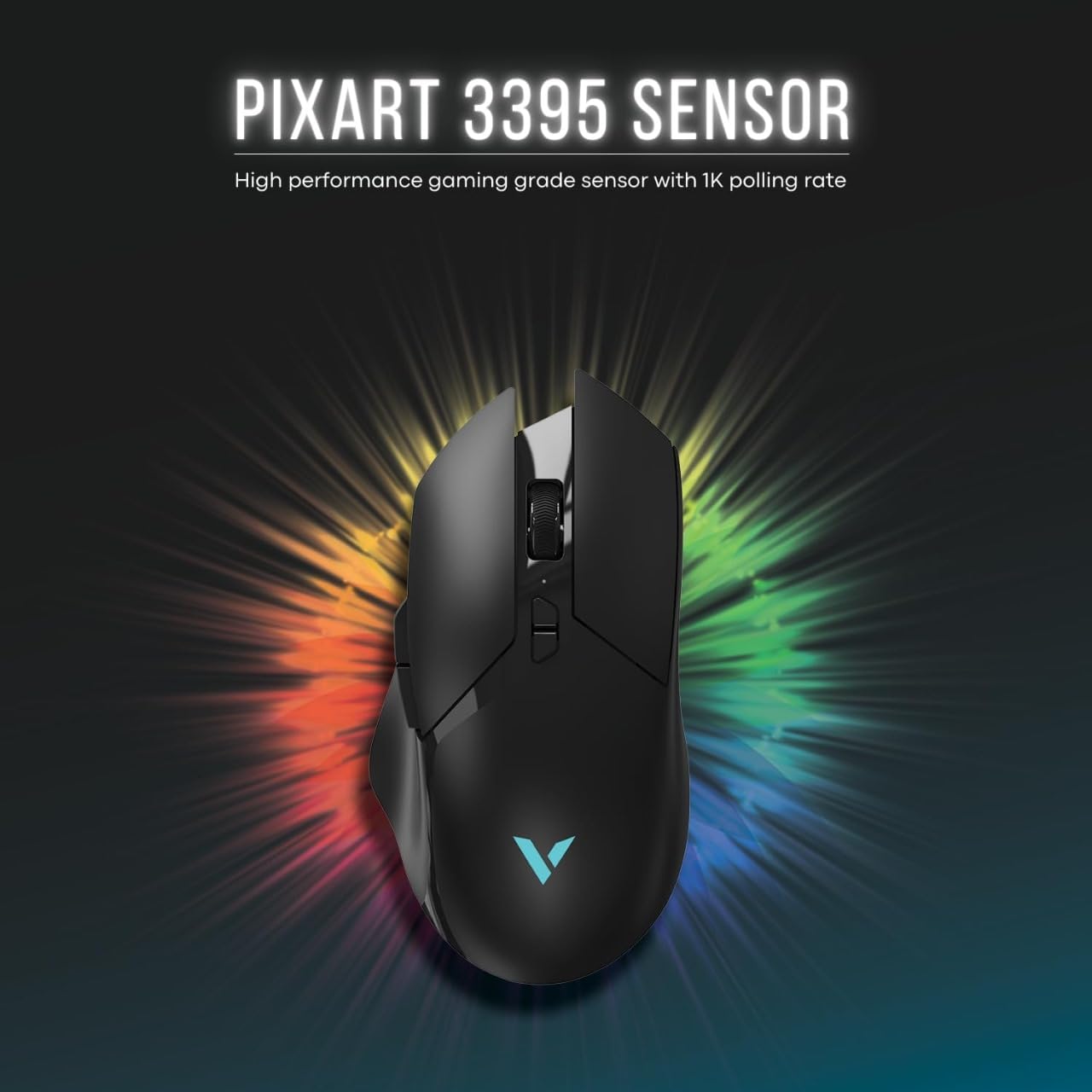 RAPOO V30L Wired & Wireless Lightweight RGB Gaming Mouse 12000 Dpi 9 Programmable Buttons 14 a3e0308c39045161b9aa157af17cd729