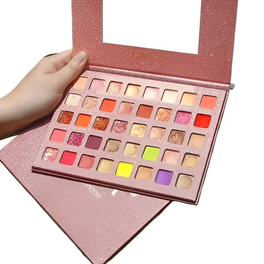 40 Colors Eye Makeup Eyeshadow Palette Latest Fashion Bridal Makeup looks Smokey Eyes Nude Color