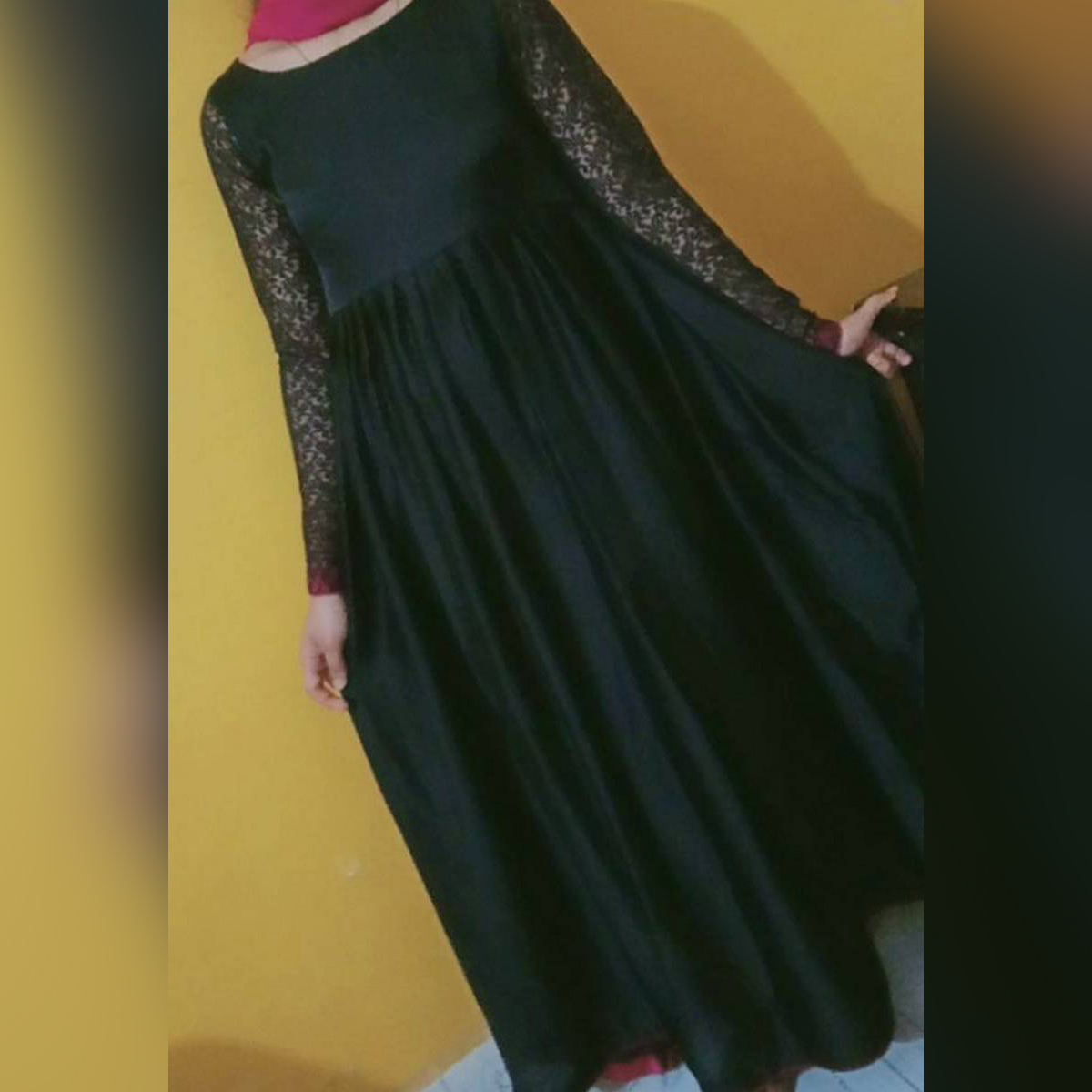 net black frock