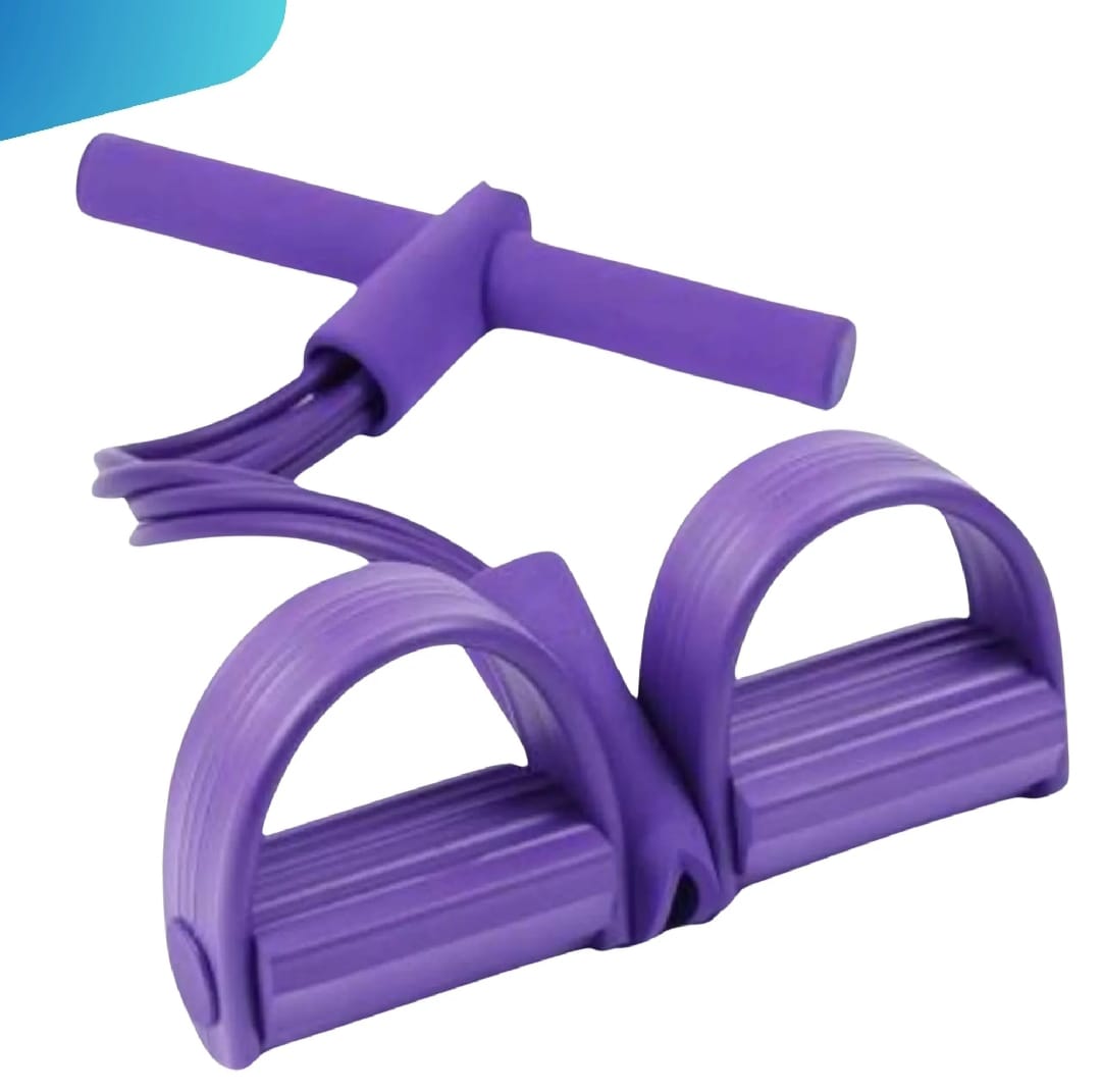 Pull Reducer Resistance Training Bands Tmmy Trimmer Bally Fat Burner Body Exerciser Weight Loss Home Gym Home Workout Arm Muscle Builder Double Pull Rope Body Trimmer Pedal Exerciser Yoga Crossfit Exercise Arm Exercise Tummy Body Building Training Unisex