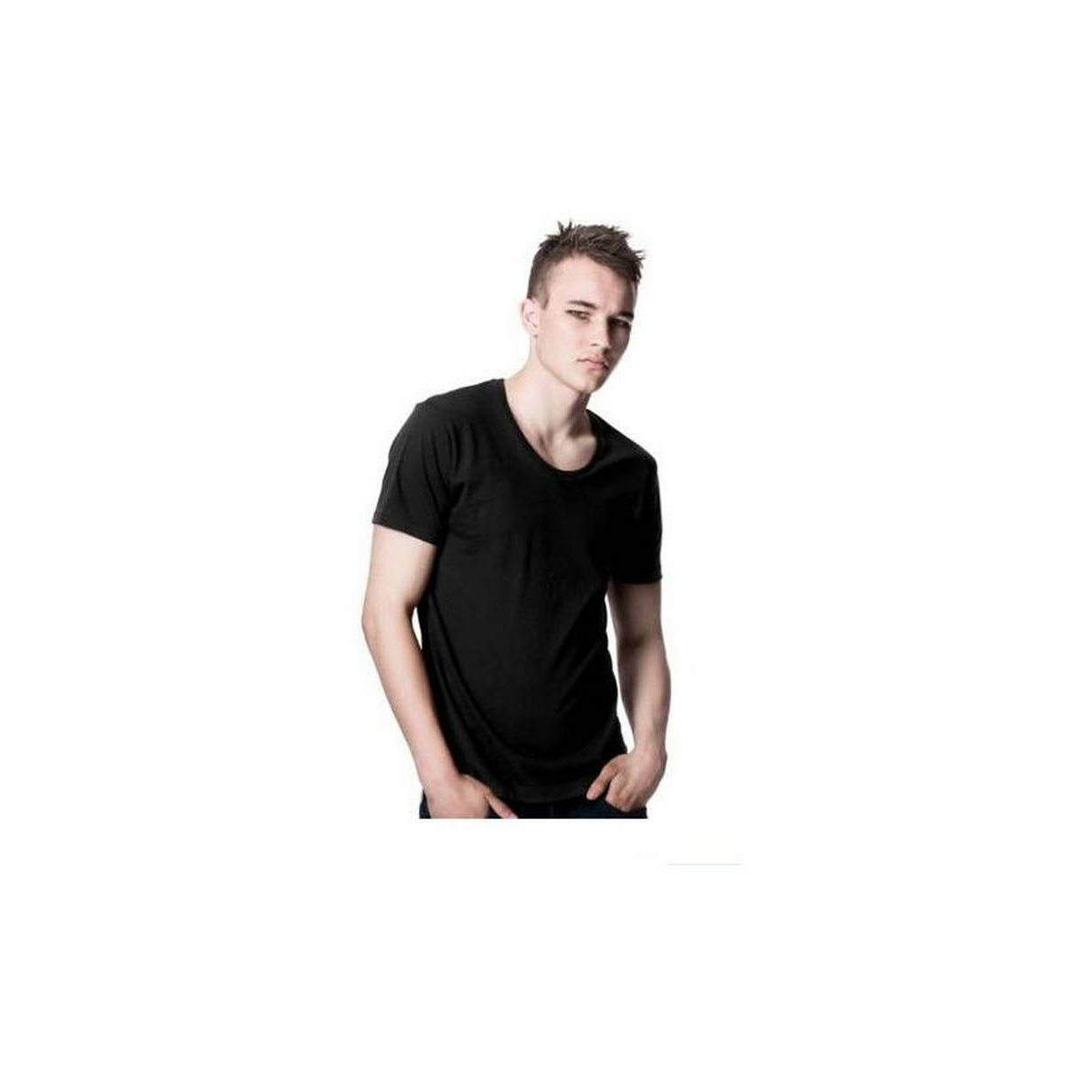 Black Plain T-Shirt For Men: Buy Online 