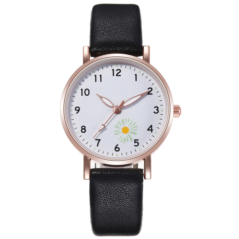 Women's Luminous Belt Watches Cute Little Fresh Luminous Watches