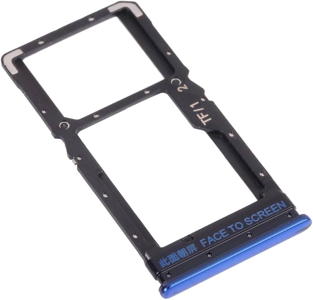 Redmi Poco X3 Pro SIM Tray Sim Jacket Sim Slot Sim Door For Redmi Poco X3 Pro _ Blue