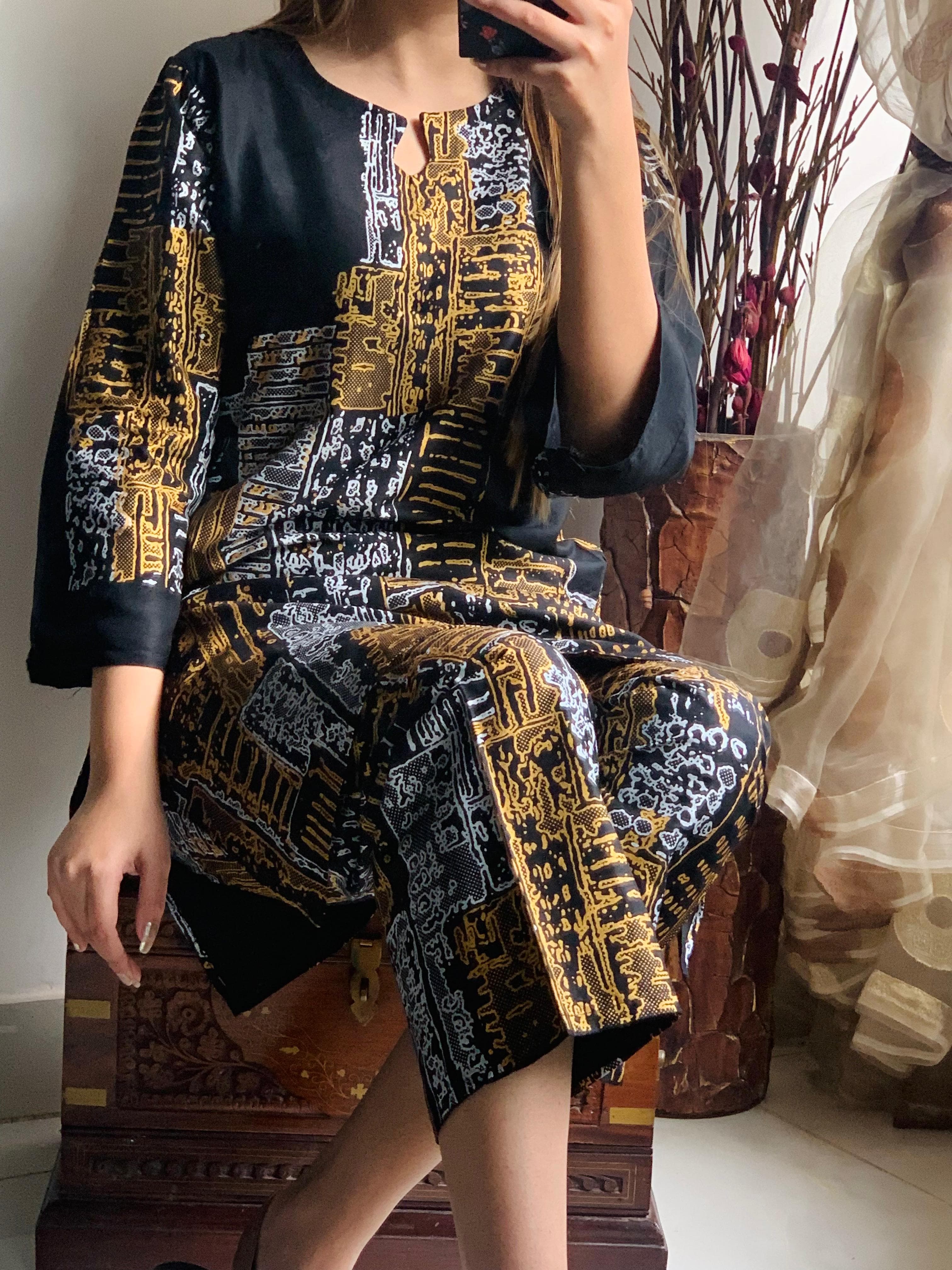 Stylish Collection Stitched New Arrival Mountain print 2pc dress for women and girls - Dress For Girls - Dress For Women - Stitched Suit for Girls - Stitched Suit For Women