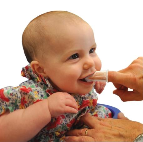 Baby Finger Silicon Toothbrush Teeth Clearr Massage - Buy Now !