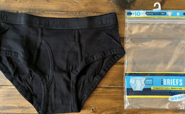 Underwear for Mens 100% Cotton Imported Old Navy UnderWear Pack Of 3 High Quality Black Underwear -- ORBIT HOME