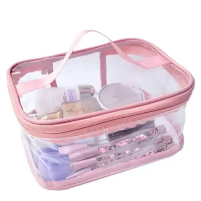 Transparent cosmetic online pouch