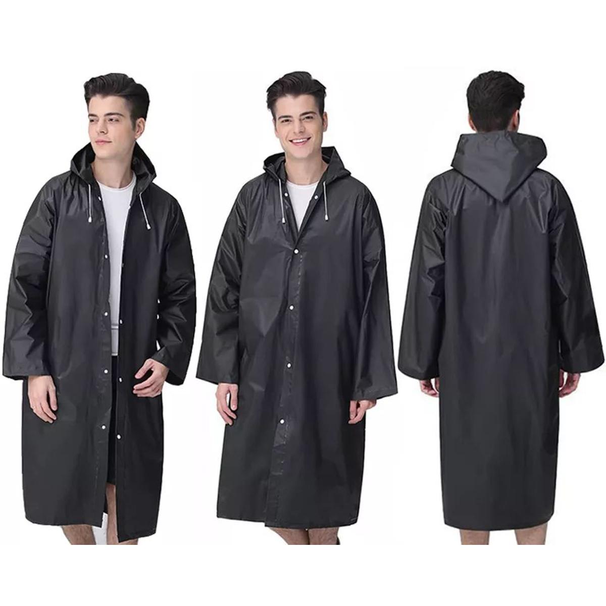 Raincoat Waterproof For Men/Women Long Raincoat Hodded For Outdoor