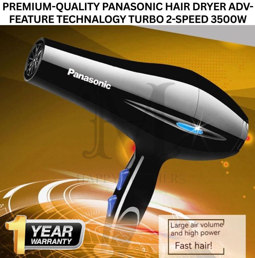 Premium - Quality Professional Hair Dryer 5000 watts RM-6000 2 in 1 Machine.Hot & Cold High & low Heat Speed Control Fast Drying Blow,Protect Salon Style Hair Dryer for Women & Men by Wmc_storeer hair styler Party & Wedding - Original Electric Hair Dryer.