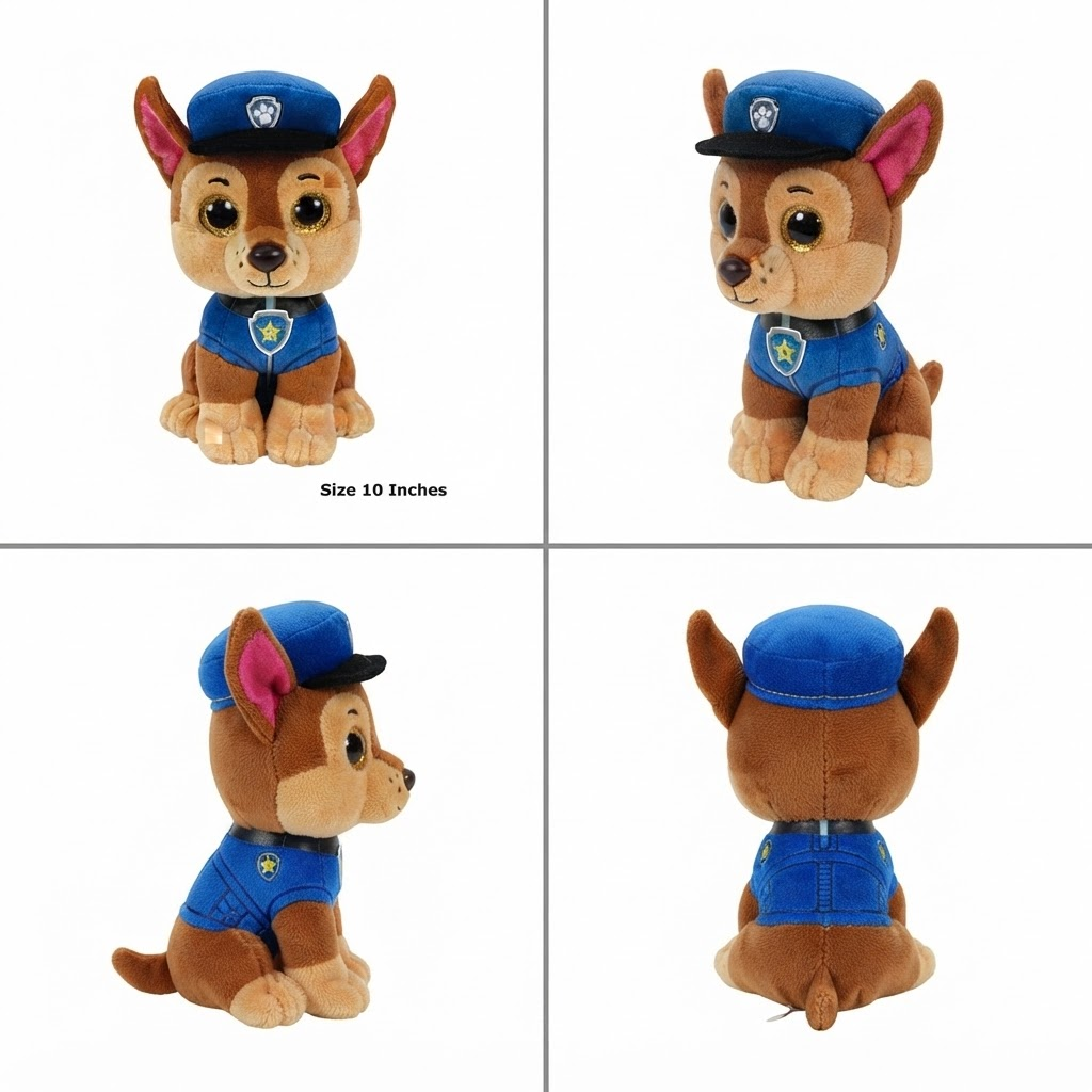 Paw Patrol Characters Plush Toys – Soft Cuddly Stuffed Animal Dolls for Kids | Premium Plush Gift for Boys & Girls