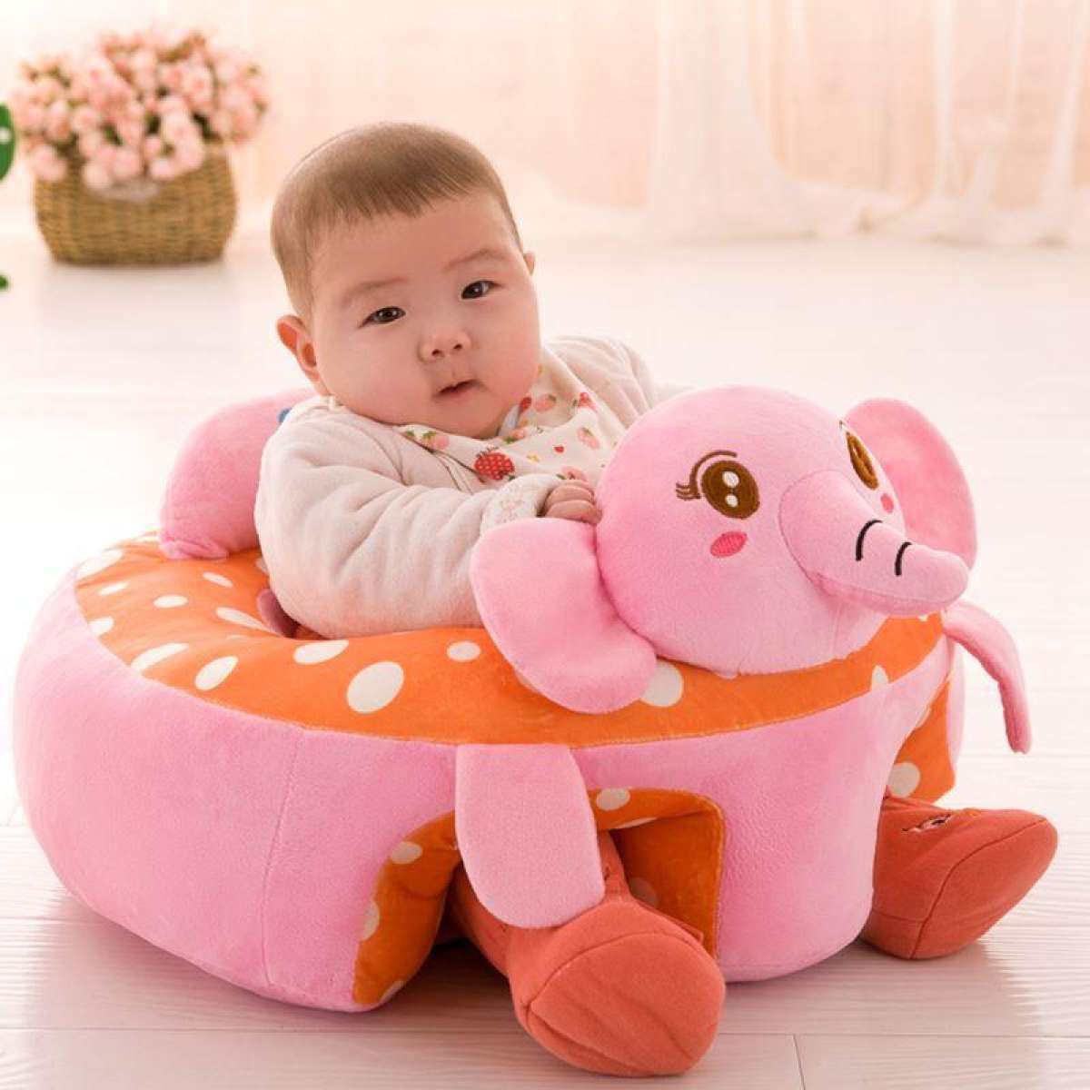 Baby Seats Sofa Plush Support Seat Learning To Sit Baby Plush Toys