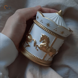 Candle Jars | Horse Candle Jar | Ceramic Horse Candle Holder | Decorative Candle Jar | Home Décor Showpiece | Scented Candle Container