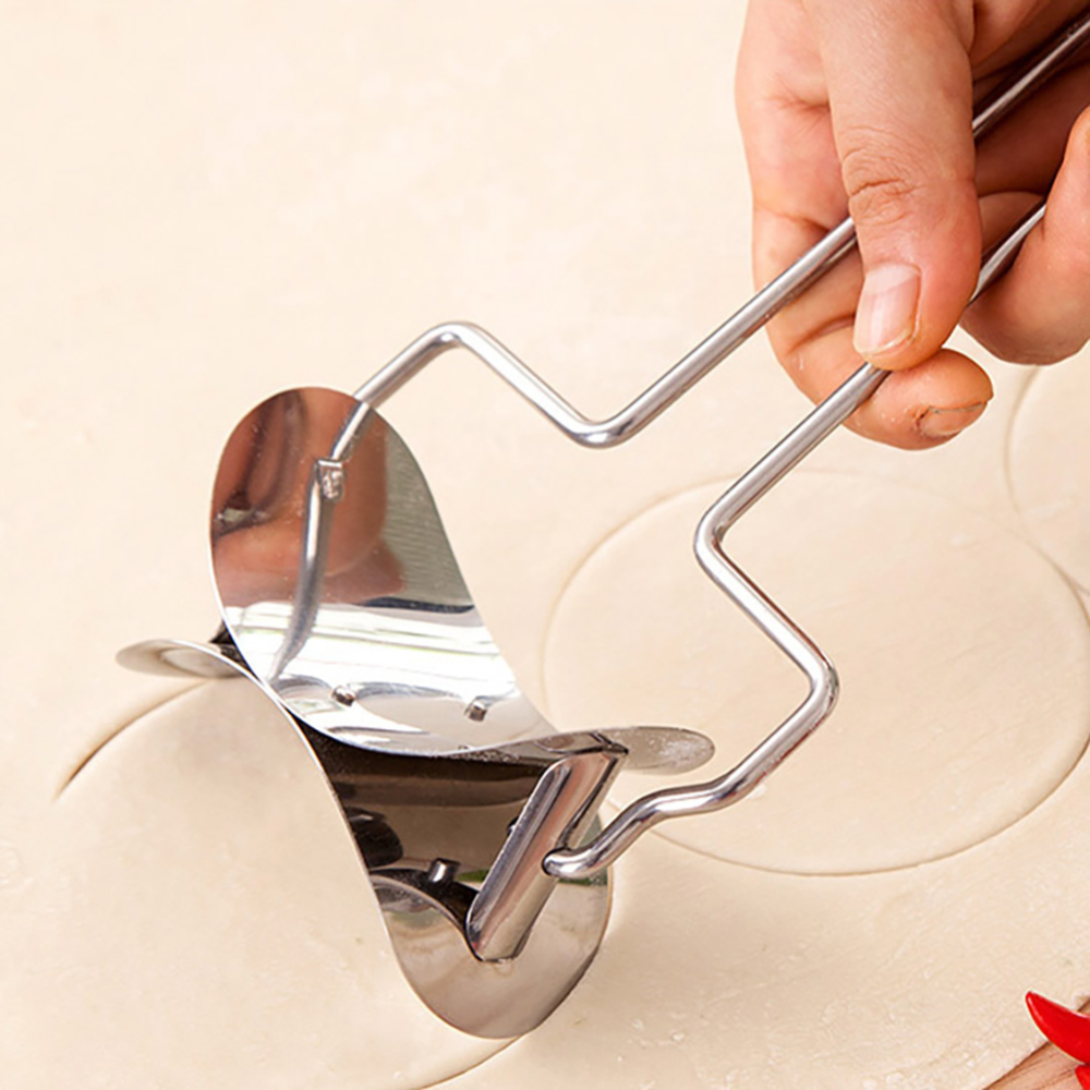 Dumpling Mold Round Rolling Dough Circle Cutter DIY Maker Device Dumpling Wrapper Manual Household Tools