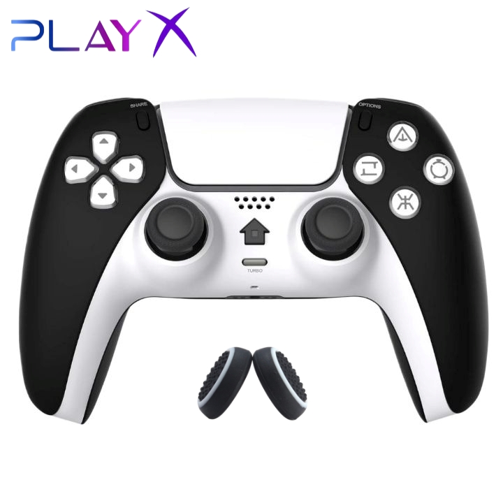 PS4 Game Controller – Ultimate Gaming Experience with 6-Axis Gyro, Dual Vibration, and Type-C Port Compatibility for PS4, Windows, and Laptop