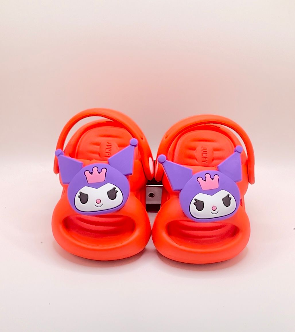 Baby & Toddler Cartoon Croc-Style Sandals | Secure Back-Click Strap | Non-Slip & Soft (6 Months – 3.5 Years)