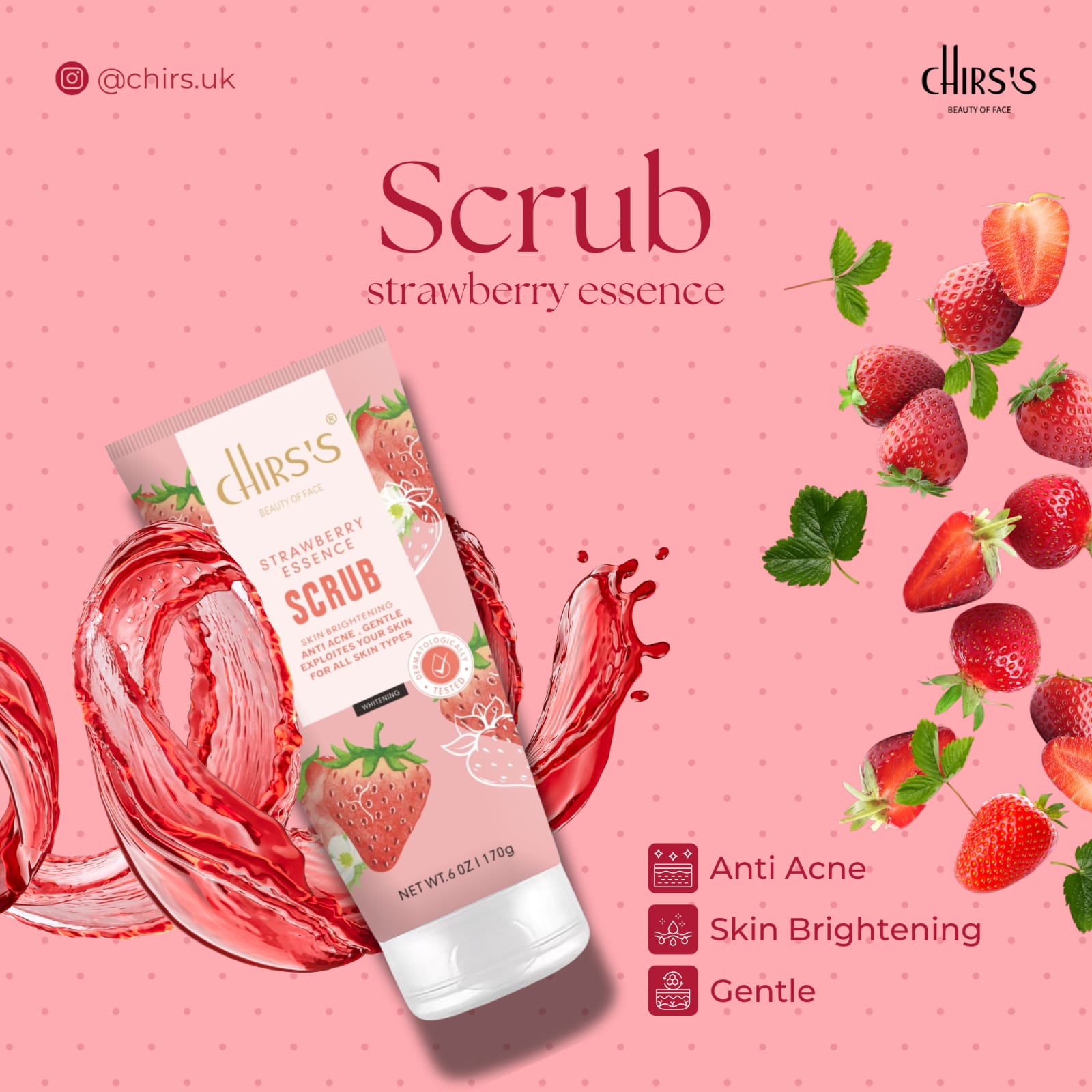 Buy strawberry body scrub Online at Best Price in Pakistan - Daraz.pk