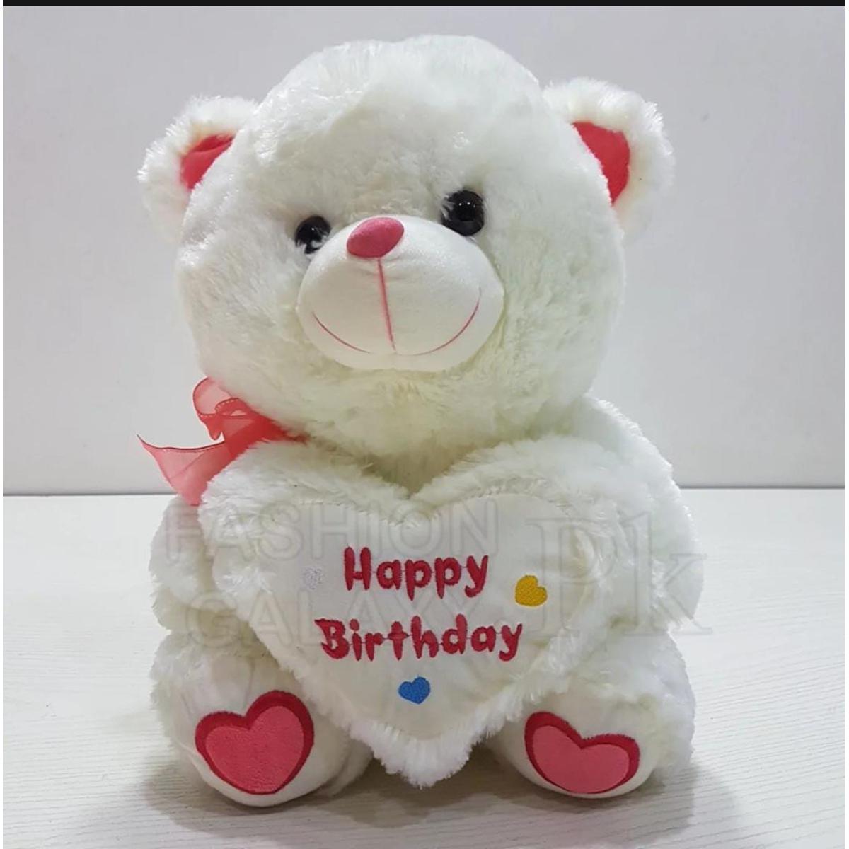 Happy birthday gift teddy bear online