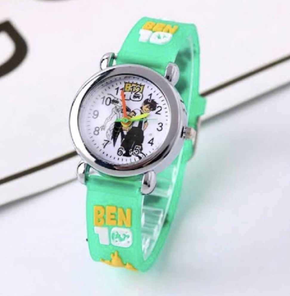 New Best Girl Cartoon Style Watch Kid Analog Watch Wrist Watch Cartoon Watch For Kids Girl - Pink