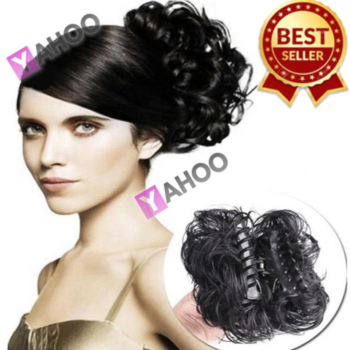 Hair Extension Jura Wig Puff Clip - Dark Brown Style: Full Wig Size: The wig are fully adjustable to fit all sizes durable Color And design May be diffrent about the images