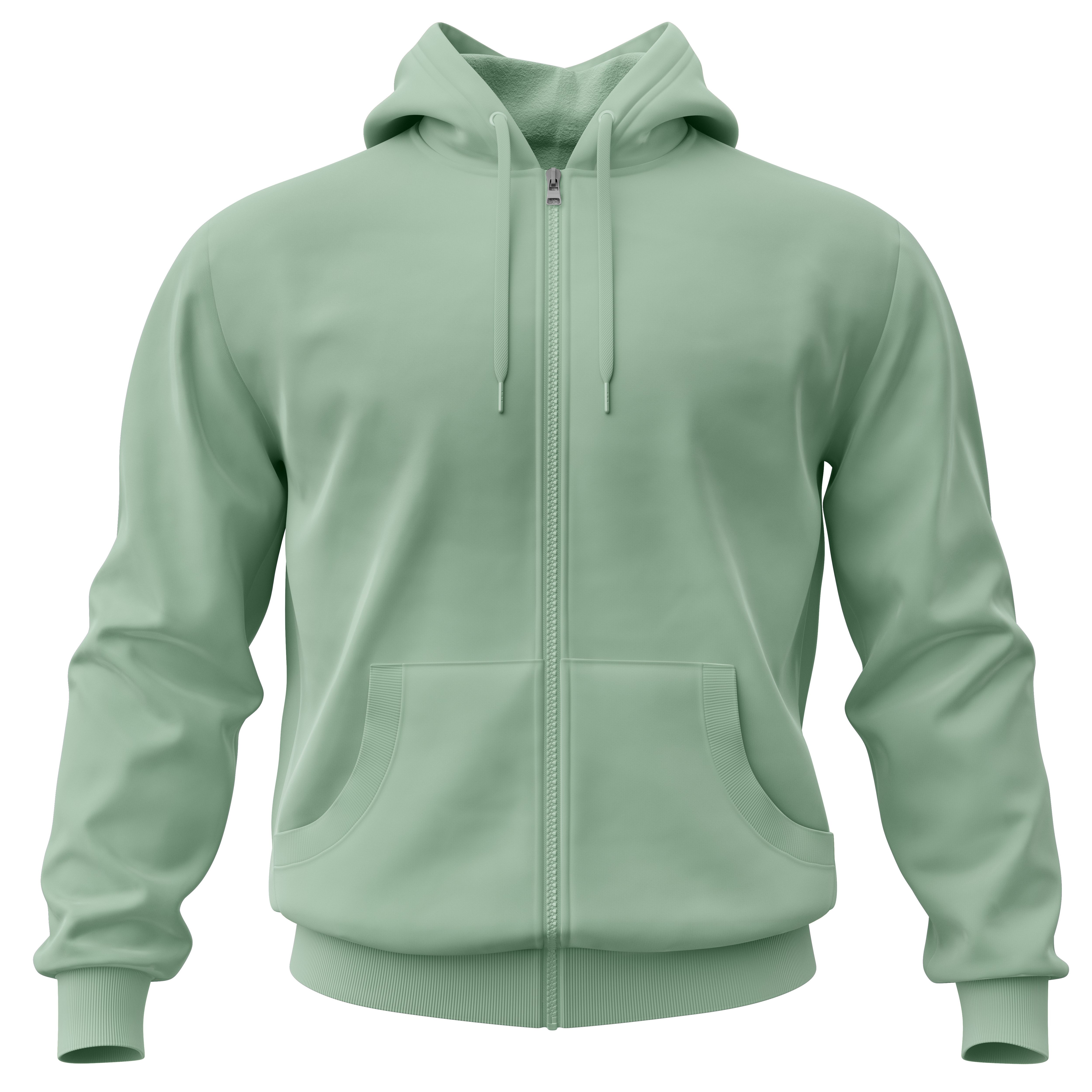 HashBack Plain Zipper Hoodie for Men & women