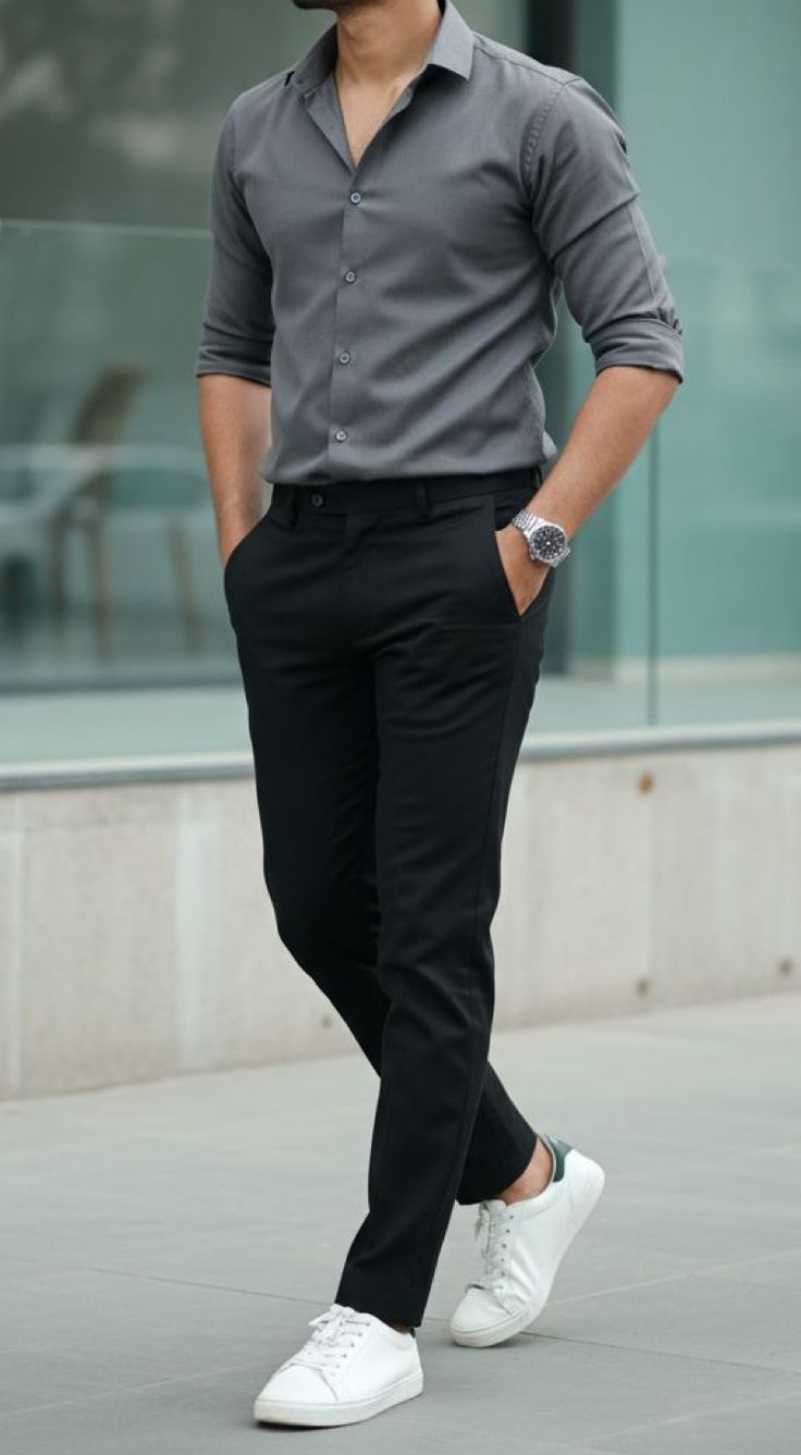 Formal Plain Shirt for Men – Office & Business Wear