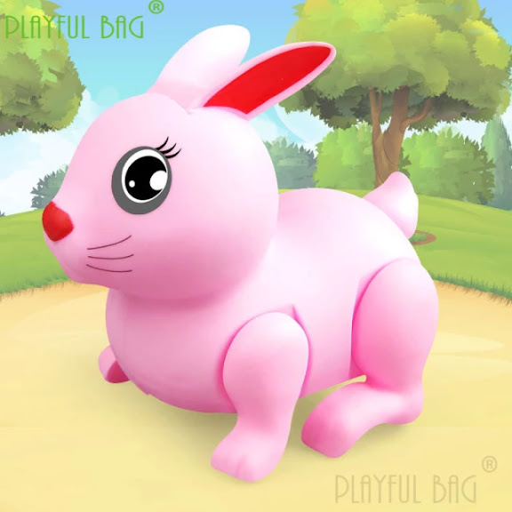 Electric Dancing Rabbit Simulation Toy With Lights and Music