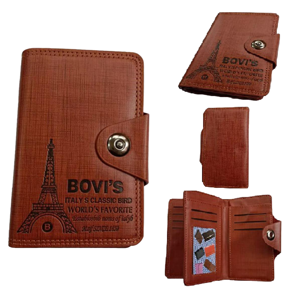 Buy AlexVyan Bovi's Orange Looking Nice Bi Fold Wallet Men's Gents Boy's Wallet  Purse-1 Online at desertcartINDIA