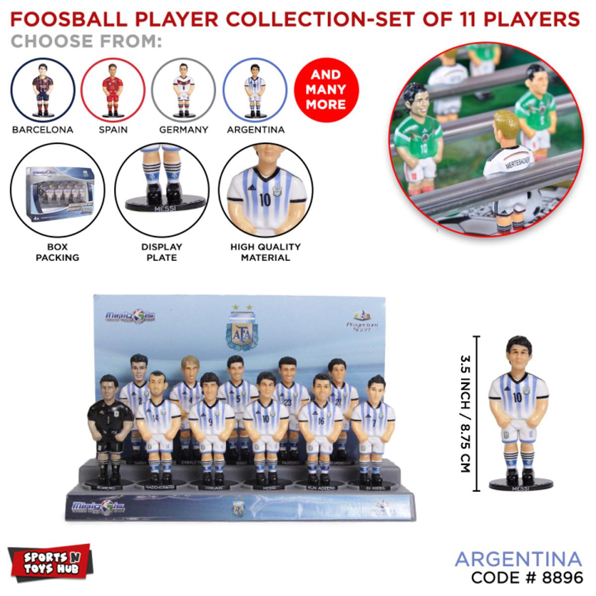 Table Football Collectible Interchangeable Figures Collection