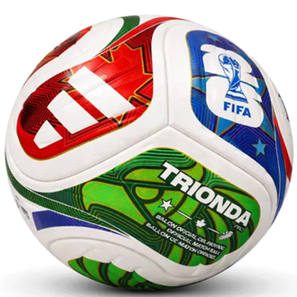 2026 Trionda FIFA Style Football  Sialkot Original Hand-Stitched Football  Premium PU Leather Soccer Ball  Professional Match & Training Ball  Durable Football Size 5