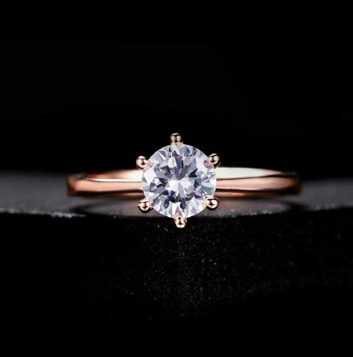 Diamond Ring Stainless Steel Ring For Girl & Woman