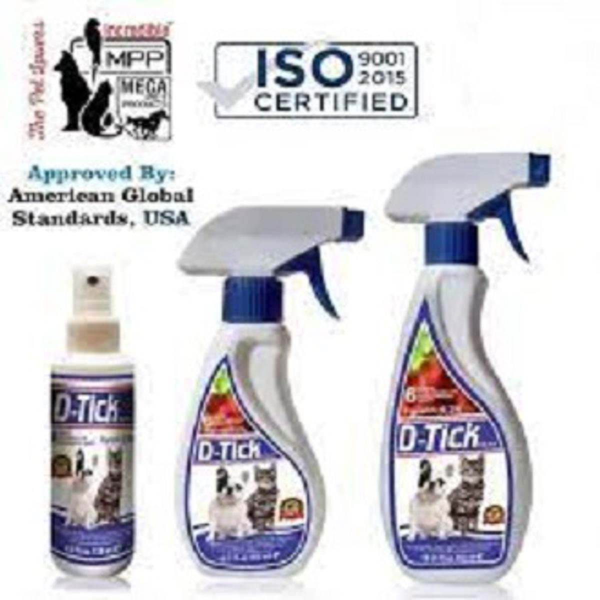 Best Flea And Tick Spray - D - Tick - For Cats And Dogs - 110 ML | Daraz.pk