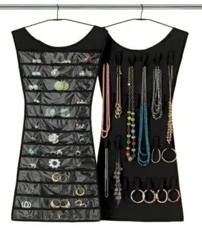 Black dress 2024 jewelry organizer walmart