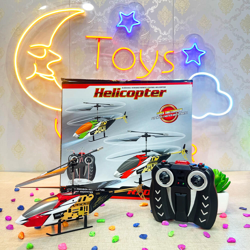 2-Channel Infrared Remote Control Helicopter Super Shatterproof RC Helicopter Fly Faster and Stably with This RC Helicopter Best RC Helicopter for Kids