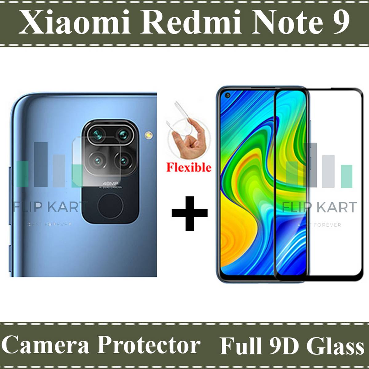 Tempered Glass Screen Protector for XIAOMI REDMI NOTE 9 Premium Quality 9H  0.33mm - AliExpress