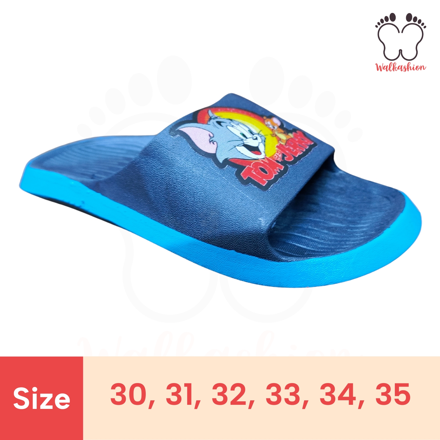 Kids Unisex Nylon Slides and Slippers. Age range 2.5 to 6 years. Anti-Slip Slippers for Baba and Baby. Water proof Nylon Material. Washable. Available in Random Colors and design. Best in Marble and Tiles flooring.