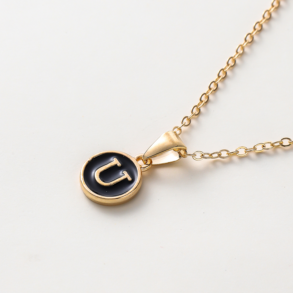 A to Z Alphabet Necklace,Locket,Pendants Gift for Boys Girls/Women Premium Design Name Necklace Ladies Jewelry Gift