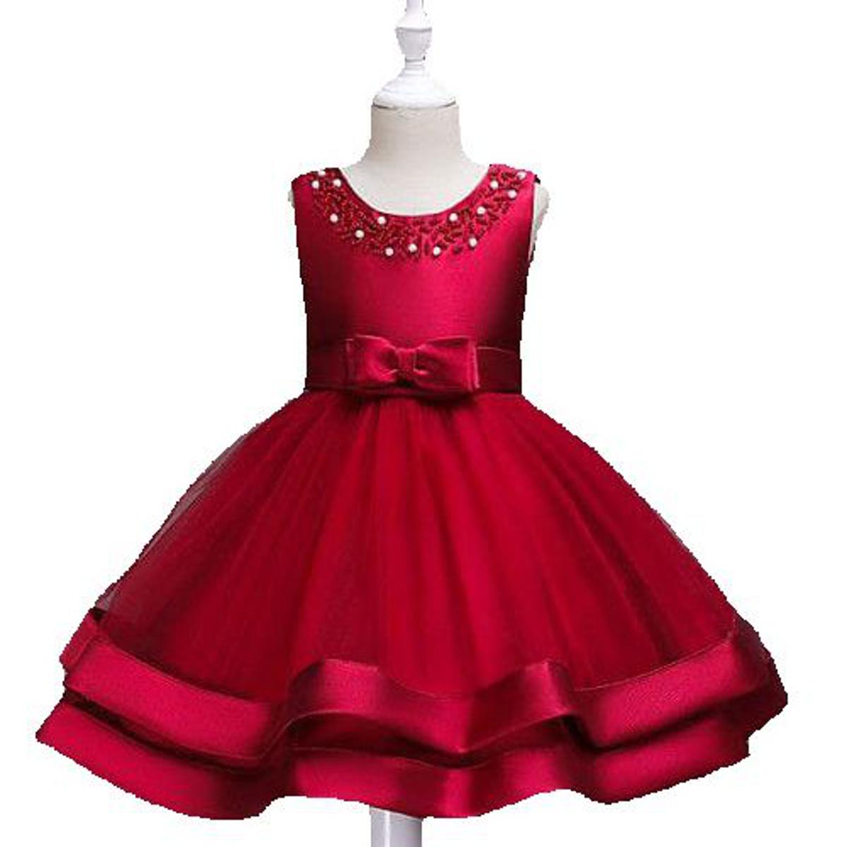 Details 154+ baby girl red dress seven.edu.vn