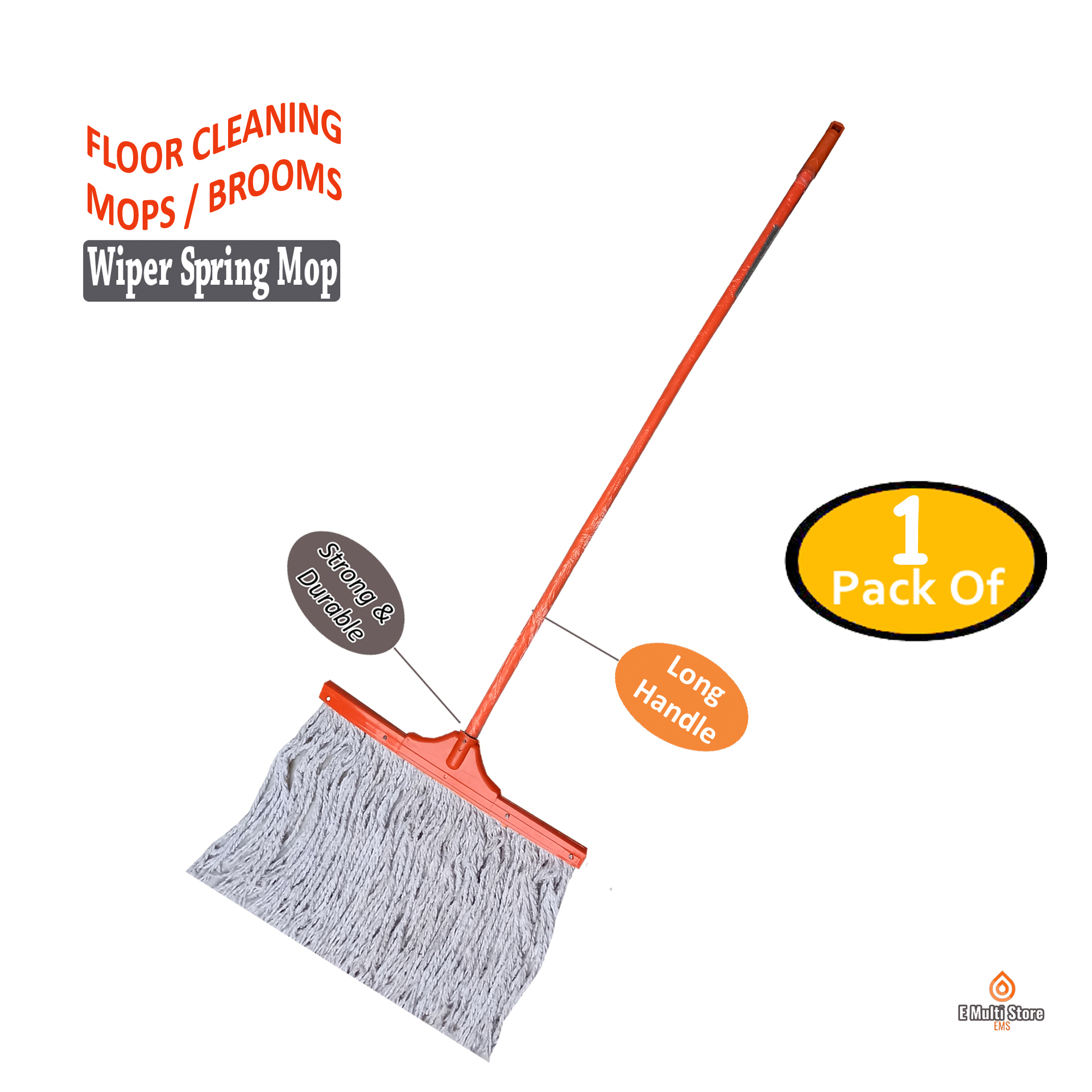 All Type Floor Cleaning Mops, Twist N' Squeeze Mop, Heavy Duty Wiper ...